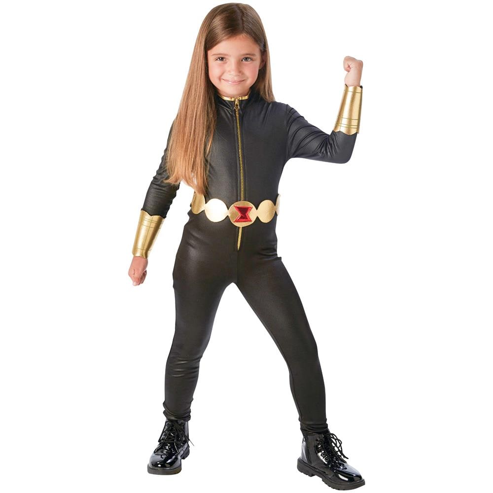 Costume Vedova Nera Deluxe Avengers Bambina - Taglia: 5 A 7 Anni - Foto 1