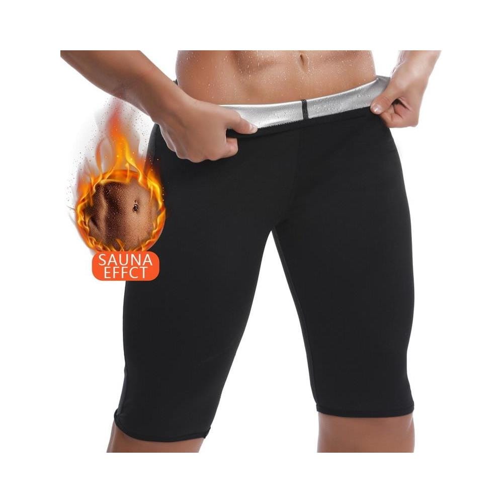 SLOWMOOSE - Gli Uomini Sudano Pantaloncini Da Sauna, Pantalone Dimagrante  Per Allenatore In Vita [ nero / Xxxl] - ePRICE