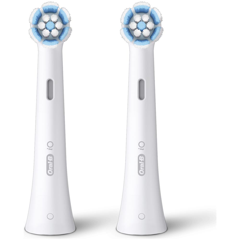 Testine di Ricambio per Spazzolino Elettrico iO Gentle Care Colore Bianco 2 Pezzi - Foto 2