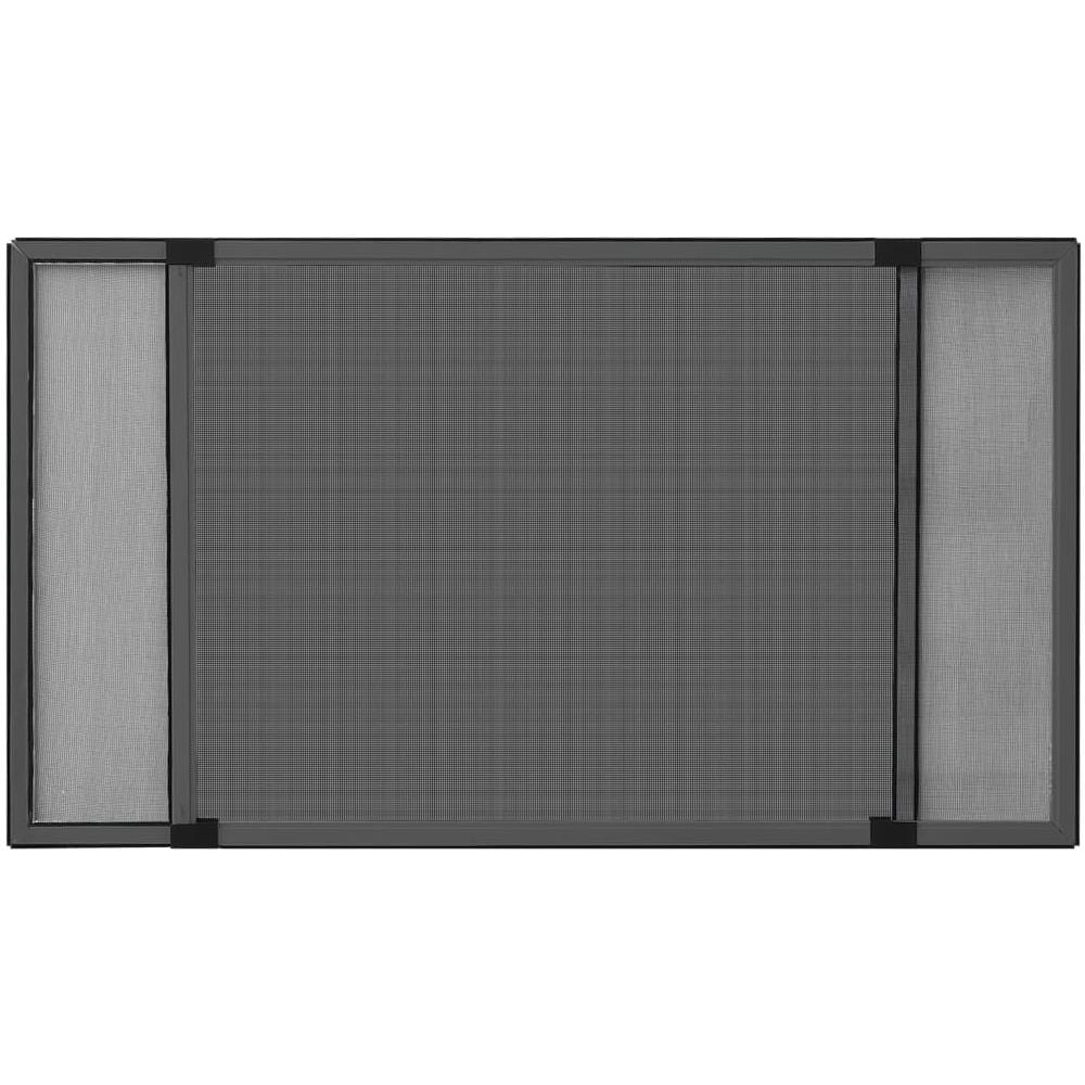 Zanzariera Allungabile Per Finestre Antracite (75-143) x50 Cm - Foto 2