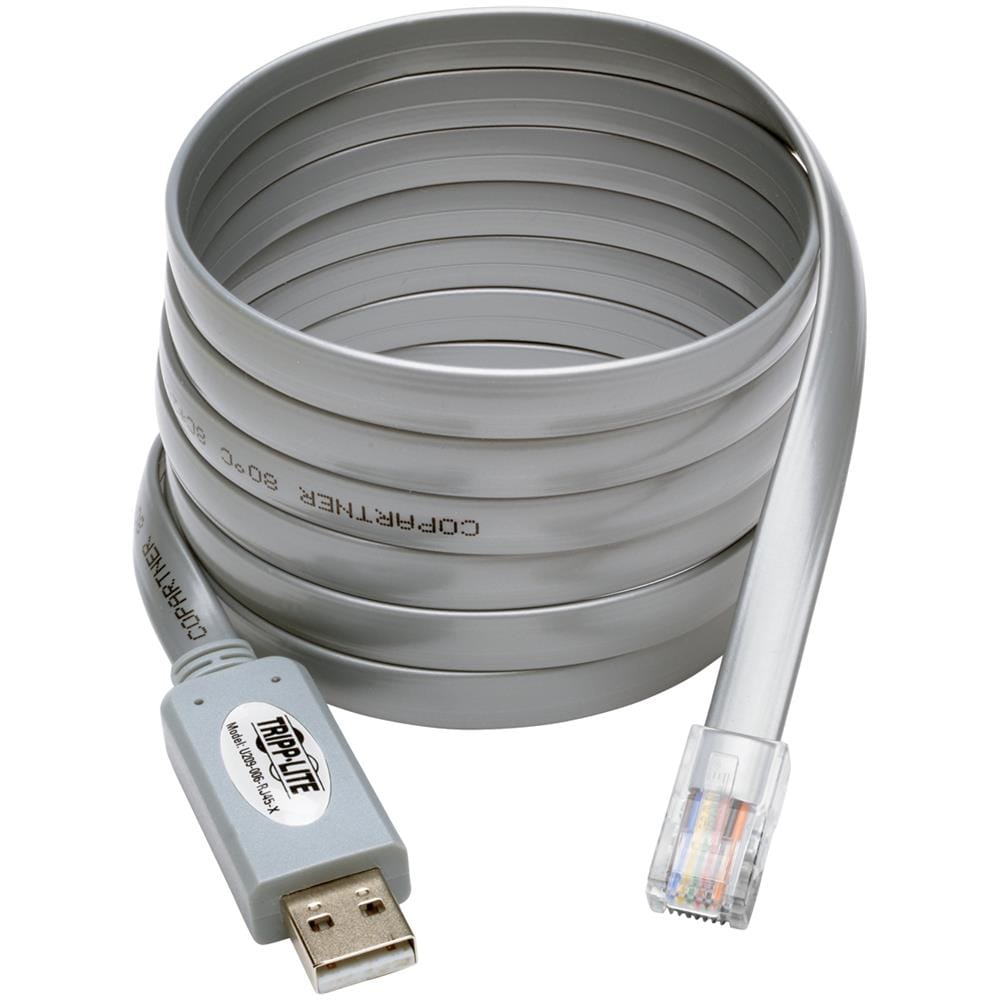 Tripp Lite U209-006-RJ45-X USB RJ45 Argento cavo di interfaccia e adattatore - Foto 1