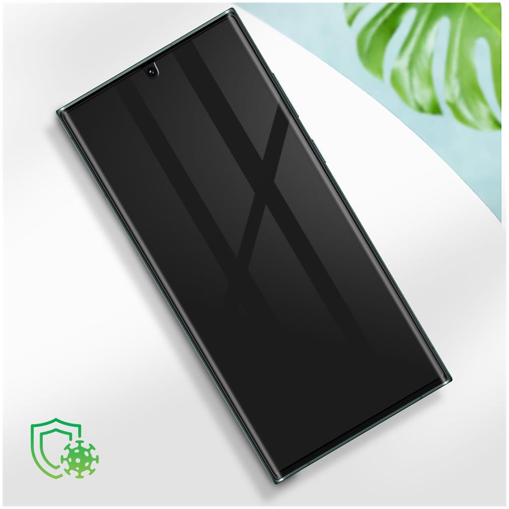 Vetro Organico 9h Galaxy S22 Ultra Antimicrobico Trasparente - Foto 2