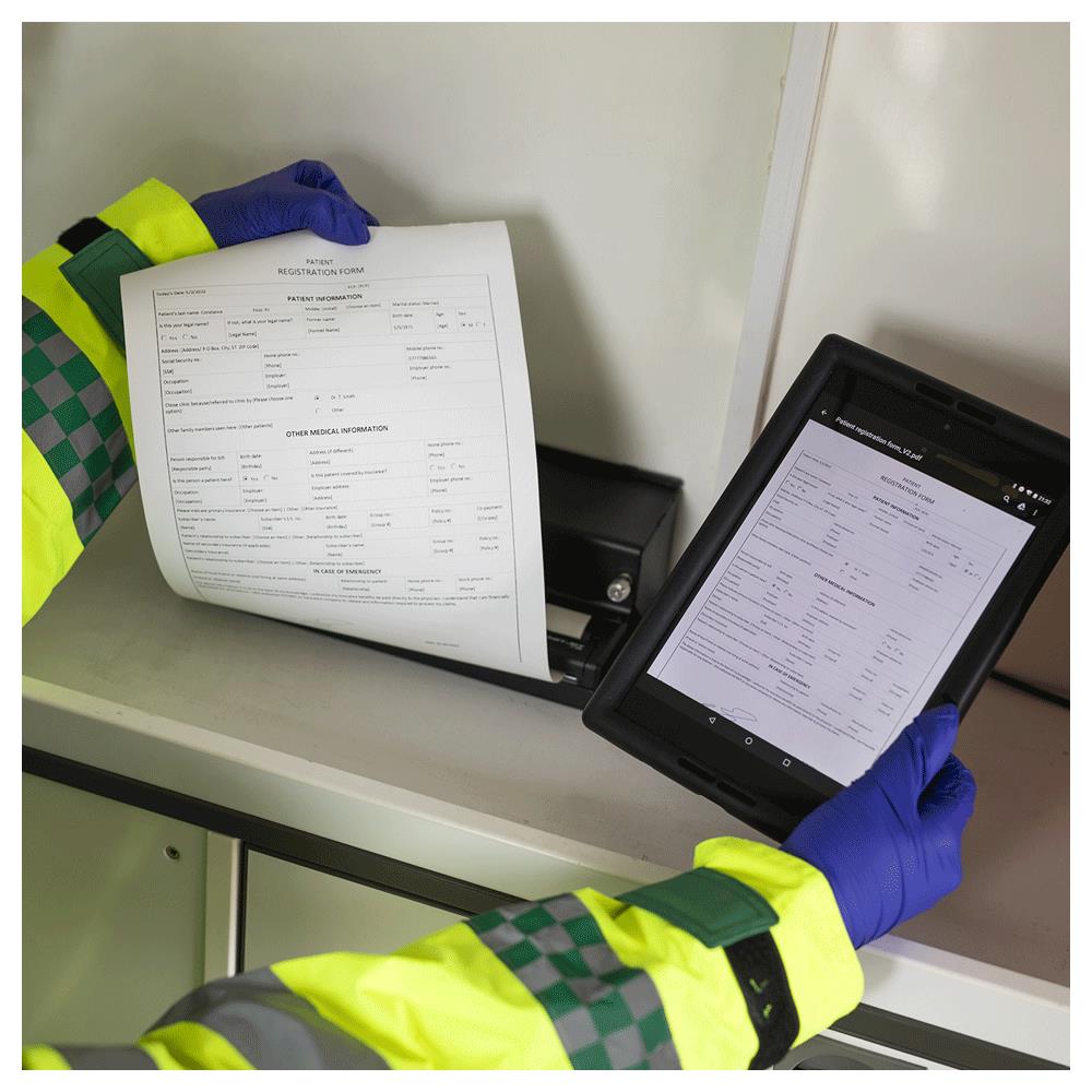 PJ-862 203DPI MOBILE A4 PRINTER - Foto 4