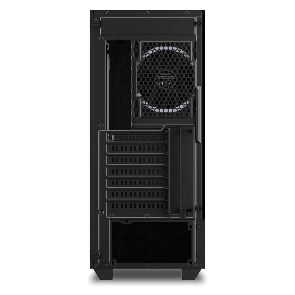 Case RGB HEX M. 2 ATX / Micro ATX /Mini-ITX 3 Porte USB 3.2 Colore Nero - Foto 8
