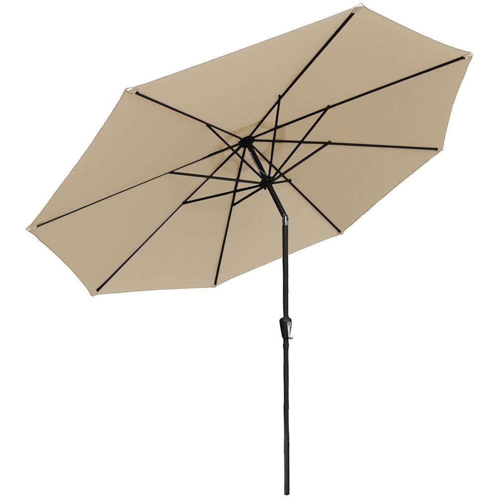 Ombrello Rotondo Diritto Hapuna Diametro 3,30m Beige - Foto 2
