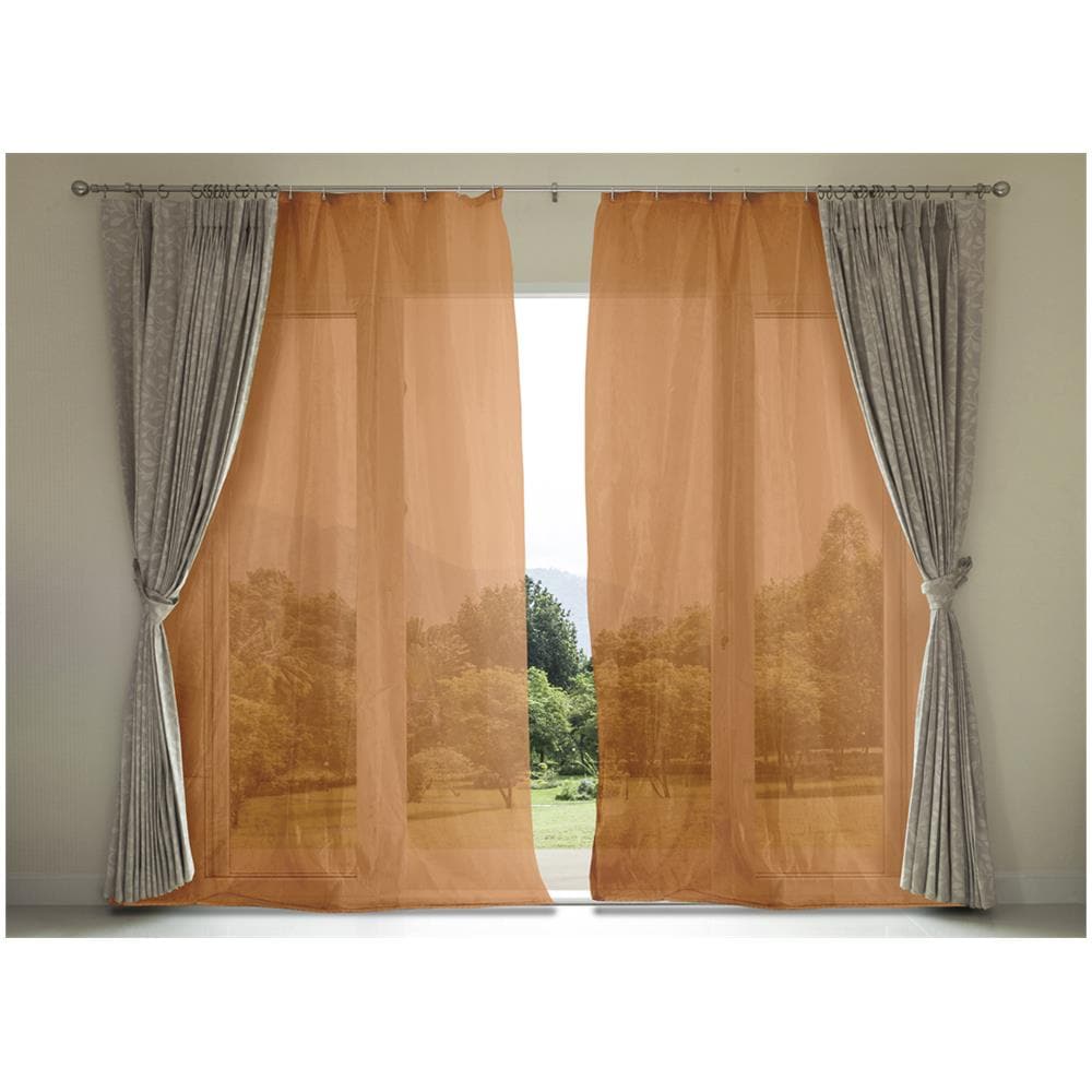 Tenda Zanzariera Per Porta E Finestre Anti Insetti Zanzare In Tinta Unita Vari Colori Protezione Mosche Zanzariera Arancio - Foto 1