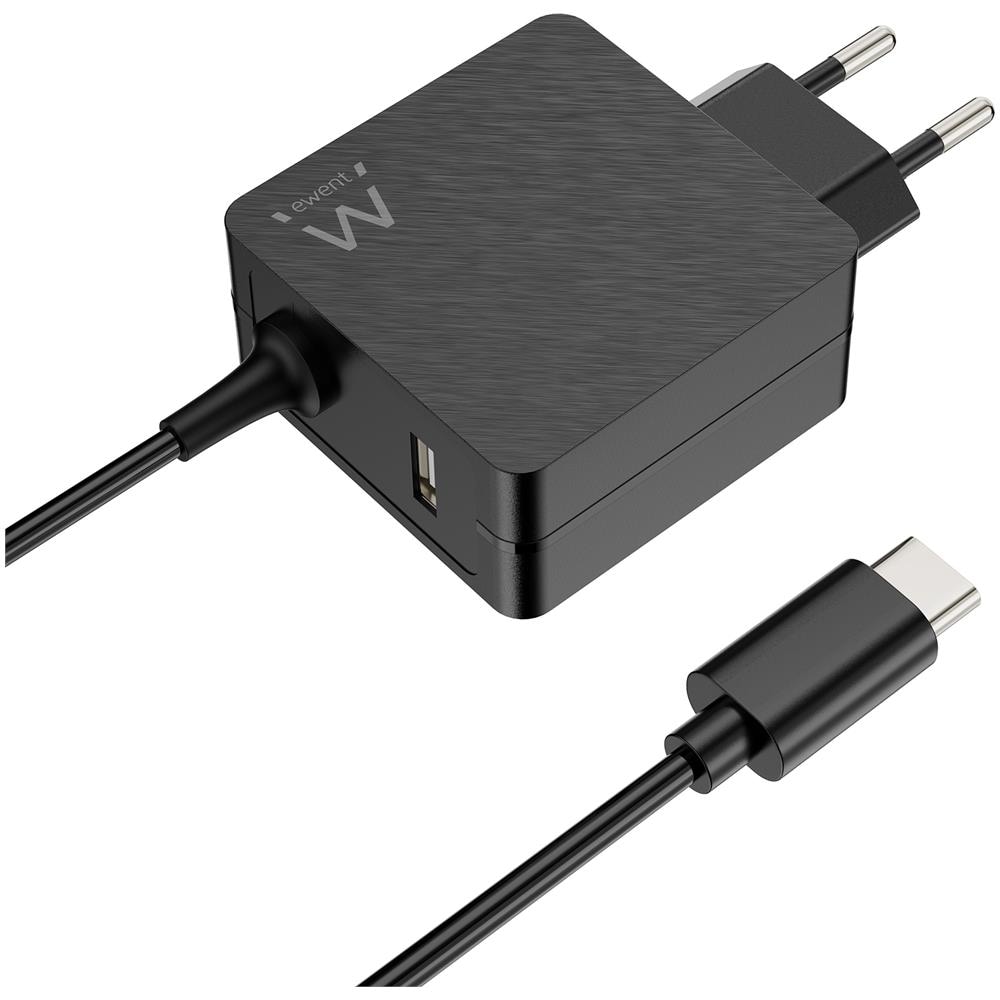 EW3979 Caricabatterie Per Dispositivi Mobili Computer Portatile Nero AC Ricarica Rapida Interno - Foto 1