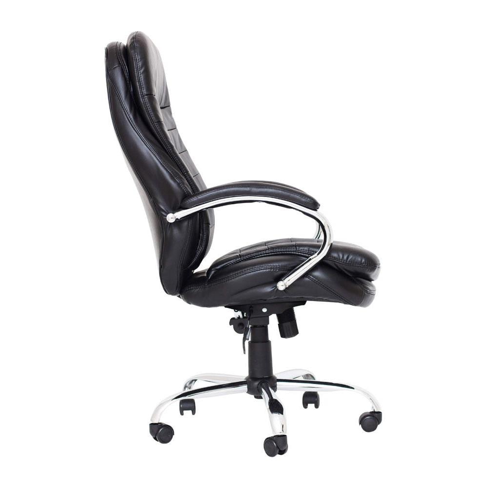 Sedia da ufficio ergonomica Walencija V cromata Anyfix M-2 nera - Foto 5