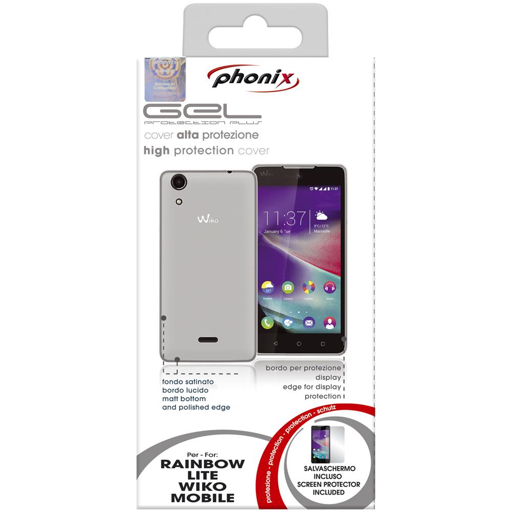 Cover gel protection+ white wiko rainbow lite - Foto 3
