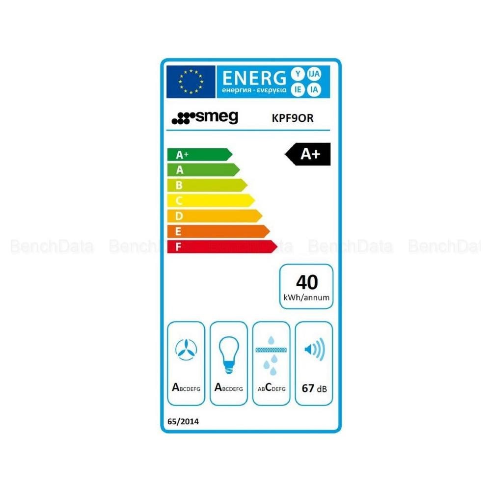 Cappa a Parete KPF9OR Aspirante 90 cm Colore Arancione - Foto 3