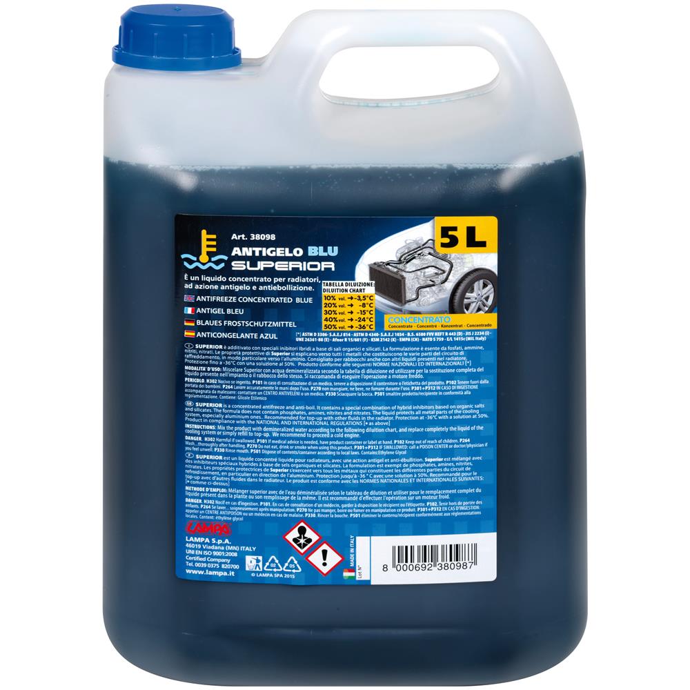 Antigelo Blu 5000ml Concentra (-36 C) Flacone - Foto 2