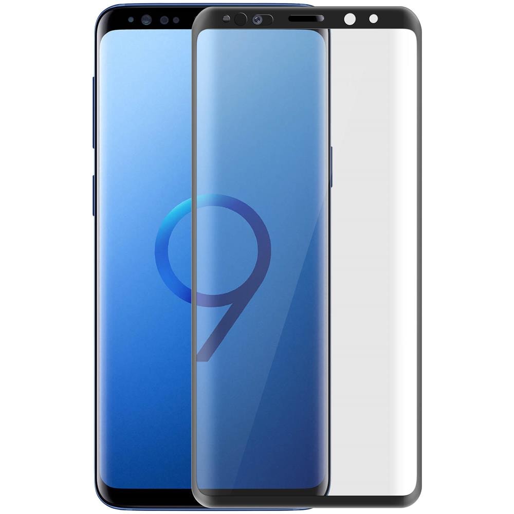 Pellicola Galaxy S9 Plus Vetro Temperato 9h Ricurvo 5d Full Cover Contorni Neri - Foto 1