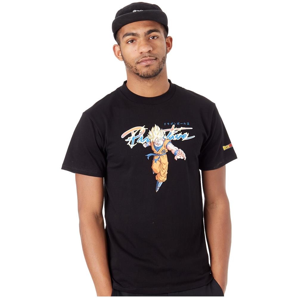 T-shirt Dragon Ball Z Collaboration - Nuevo Goku Saiyan Nero (s, Nero) - Foto 1