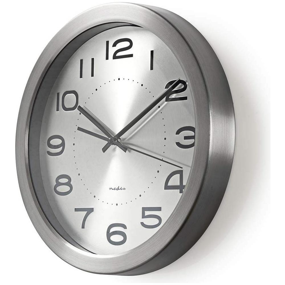 Orologio Da Parete Circolare Diametro 30 Cm Acciaio Inossidabile - Foto 2