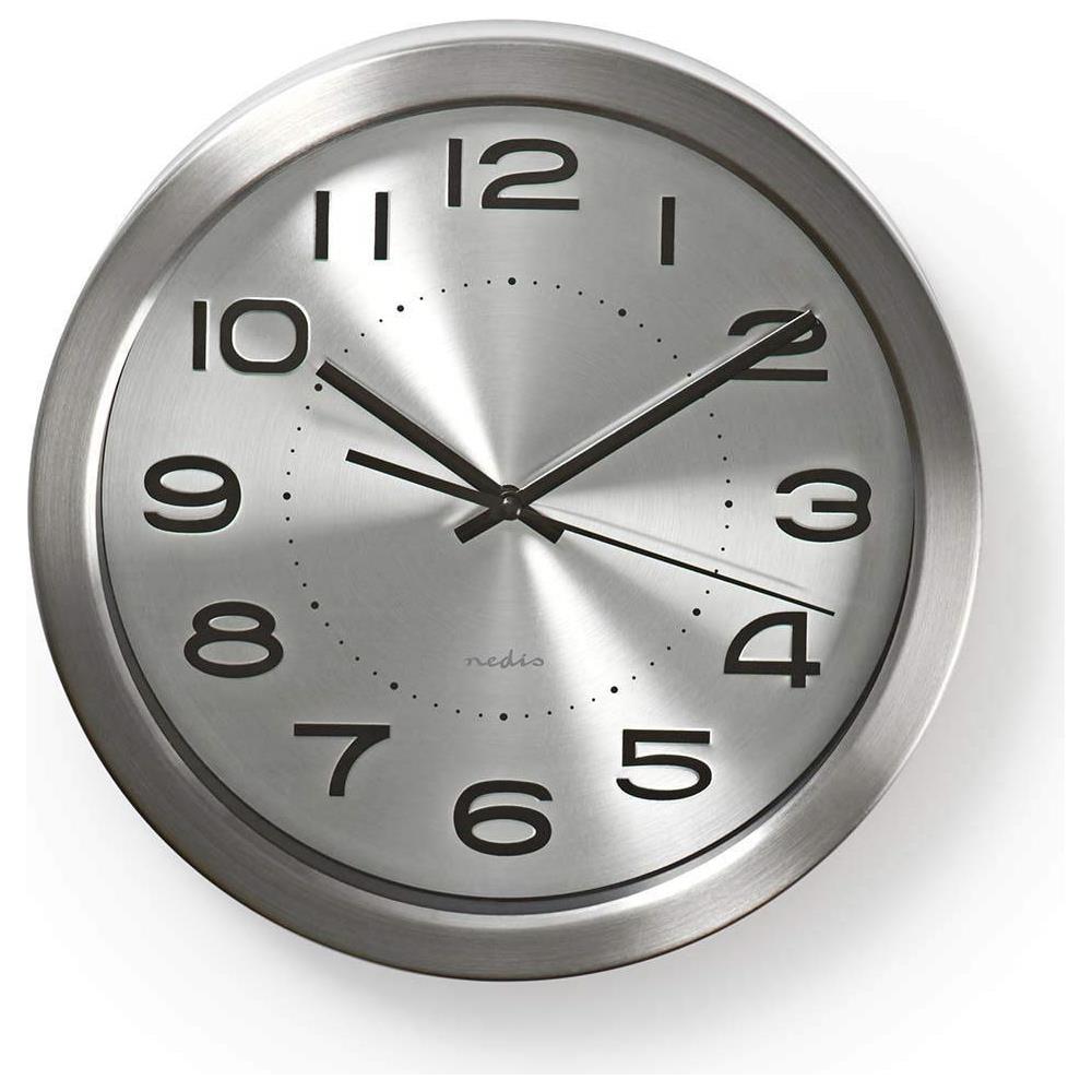 Orologio Da Parete Circolare Diametro 30 Cm Acciaio Inossidabile - Foto 4