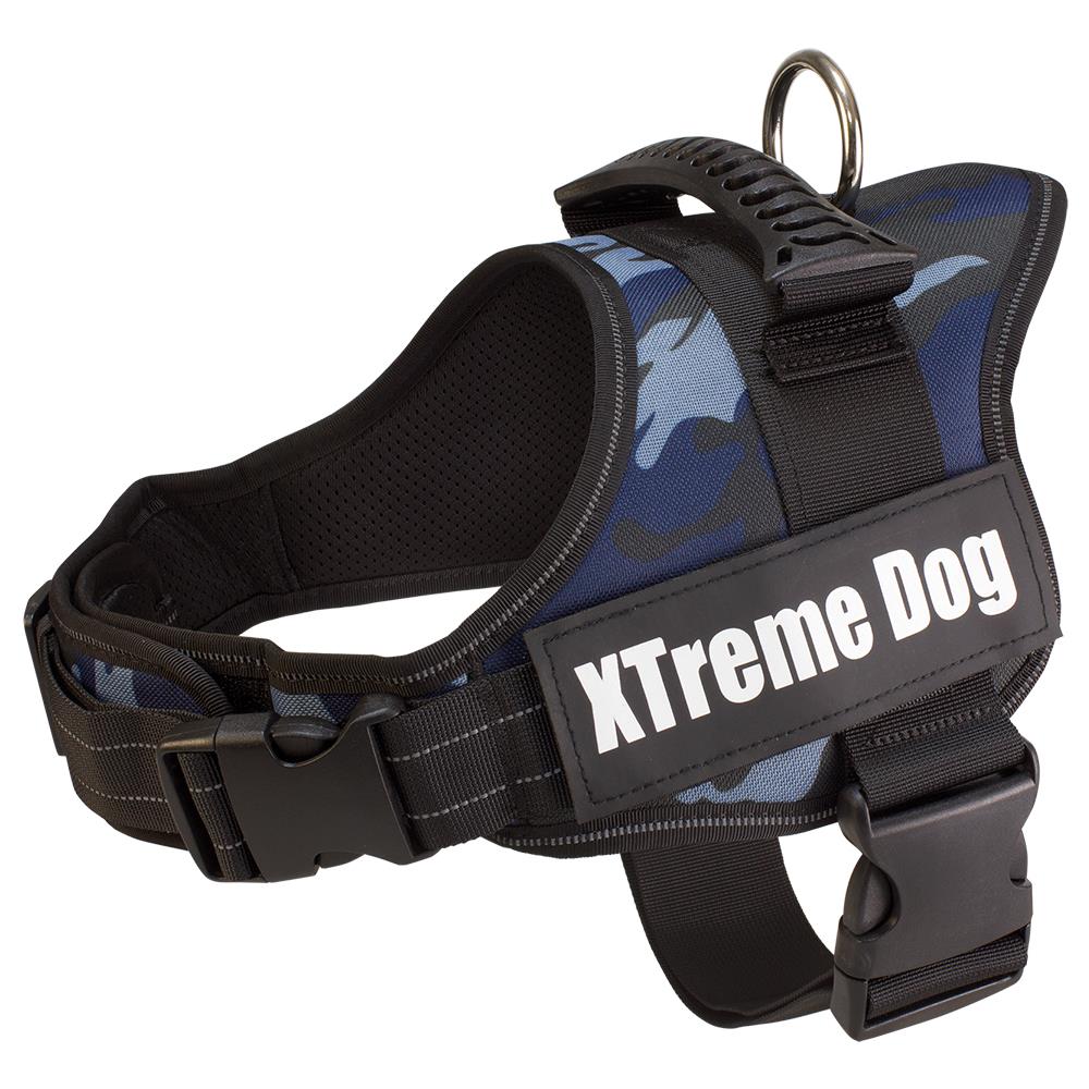Imbracatura Per Cani Xtreme Dog Camuffamento Azzurros - Foto 1