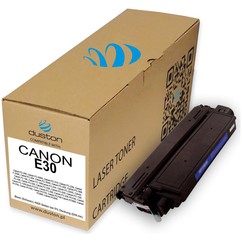 TONER - E30, 1491a003ba Negro Compatible Con Canon Fc120 Fc200 Fc204 210 220 224 230 300 310 330 336 530 700 740 750 760 770 795 860 920 921 950 980 - Foto 2