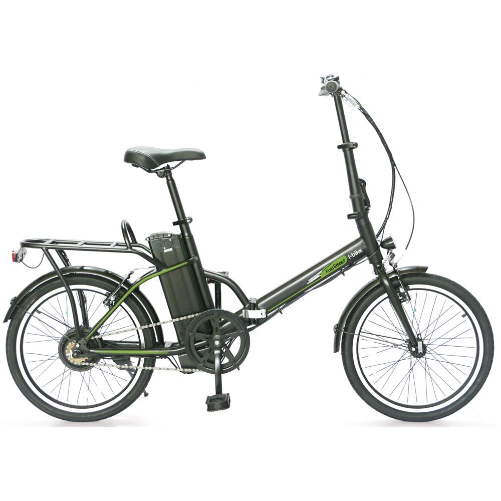 I-BIKE - Bicicletta Elettrica Fold Green 21 Ruote 20\