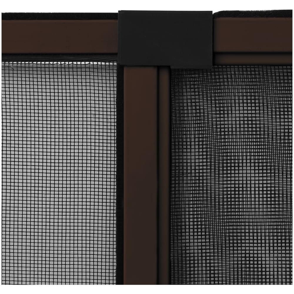 Zanzariera Allungabile Per Finestre Marrone (75-143) x50 Cm - Foto 8