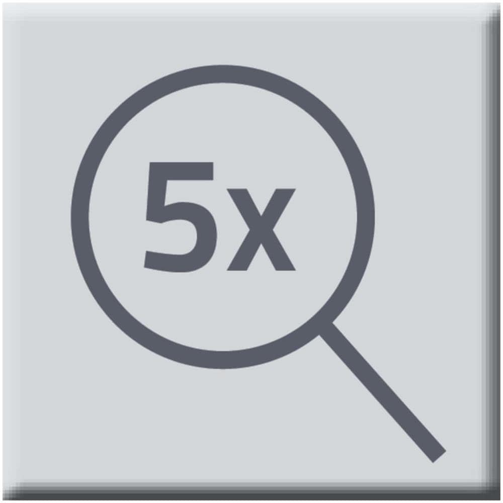 Specchio da Trucco Mulan S 12,7 cm Bianco - Foto 2