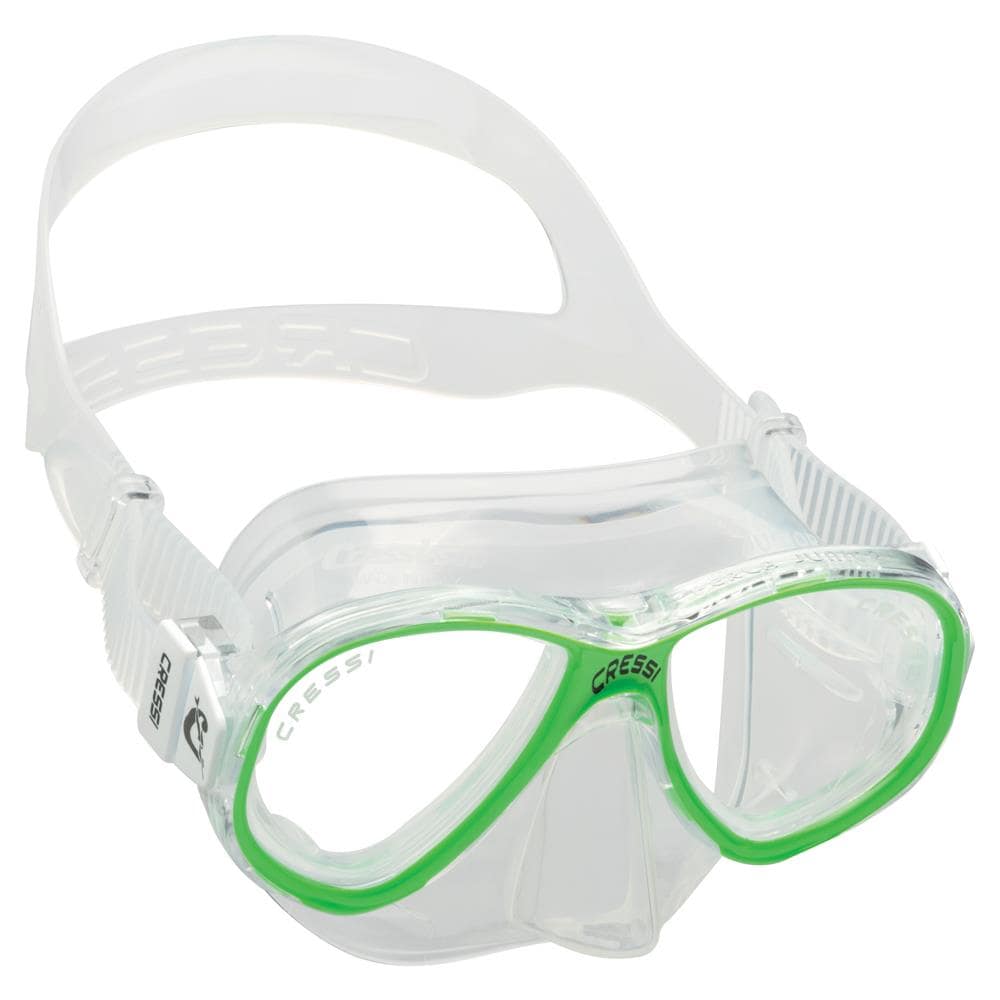 Maschera Perla Junior Trasparente Trasparente / lime - Foto 1