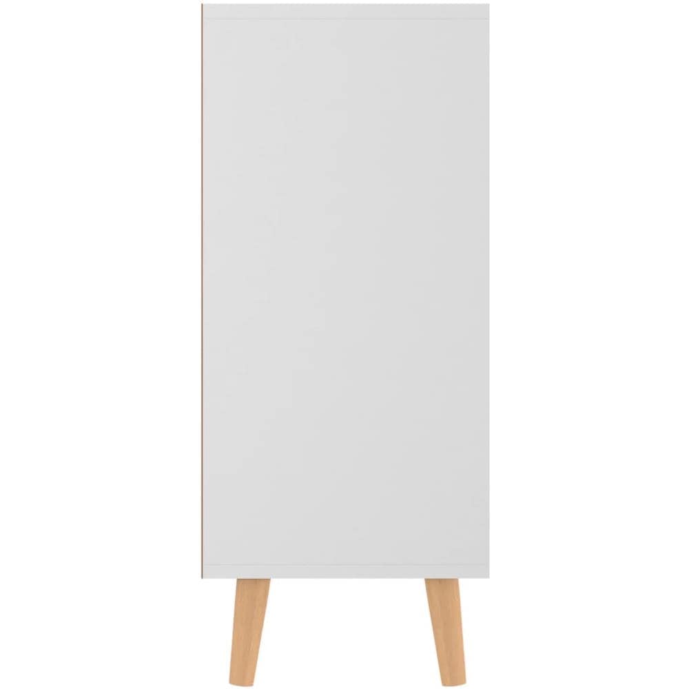 Credenza Bianca 90x30x72 cm in Legno Multistrato - Foto 8