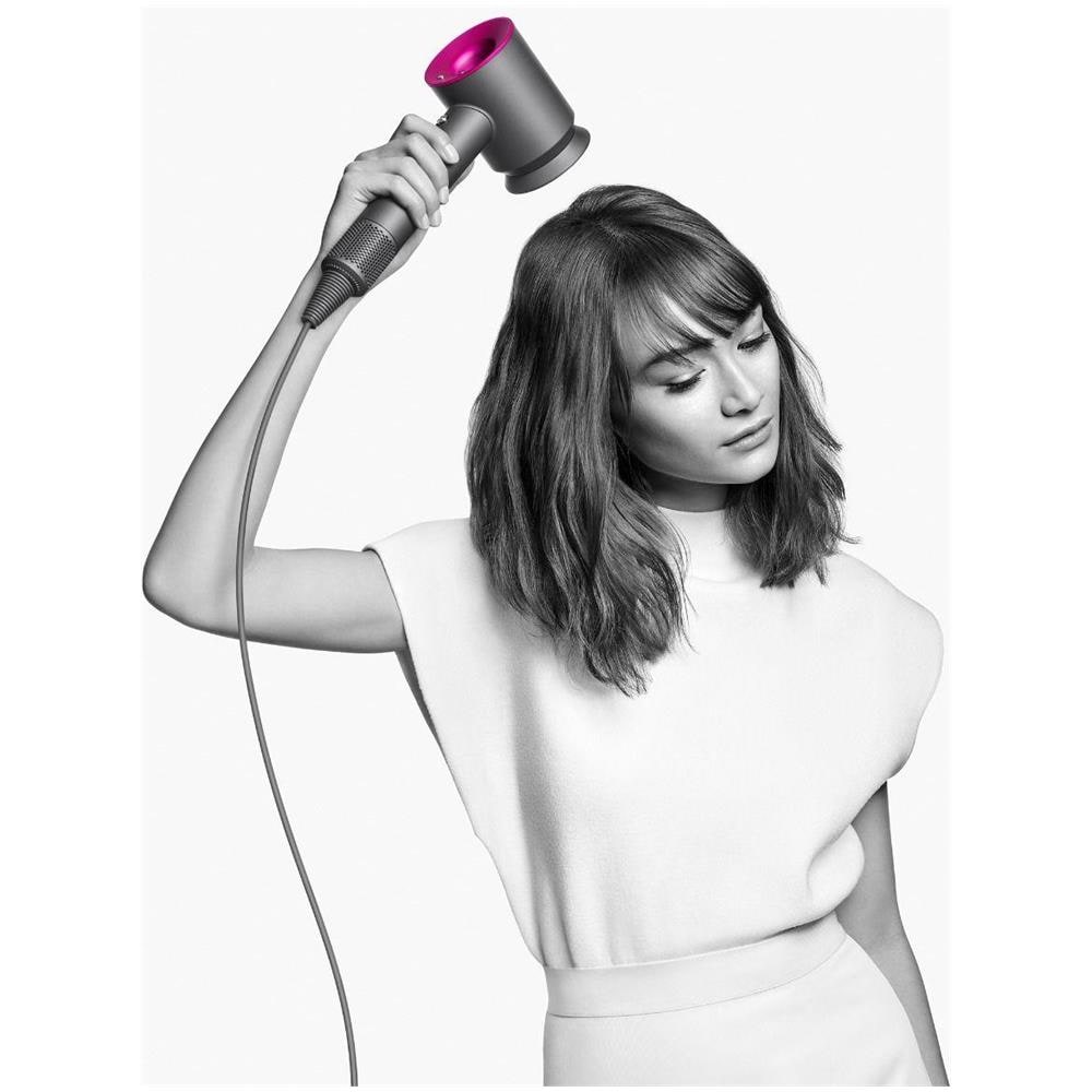Asciugacapelli HD07 Supersonic Hair Dryer 1600W Grigio /Fucsia - Foto 8