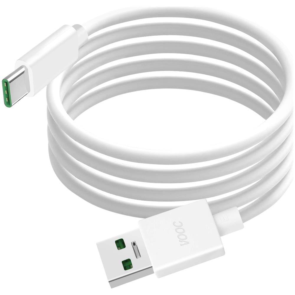 Cavo Da Usb A Usb-c Originale Oppo Dl129 Supervooc 65w Bianco 1 Metro - Foto 2