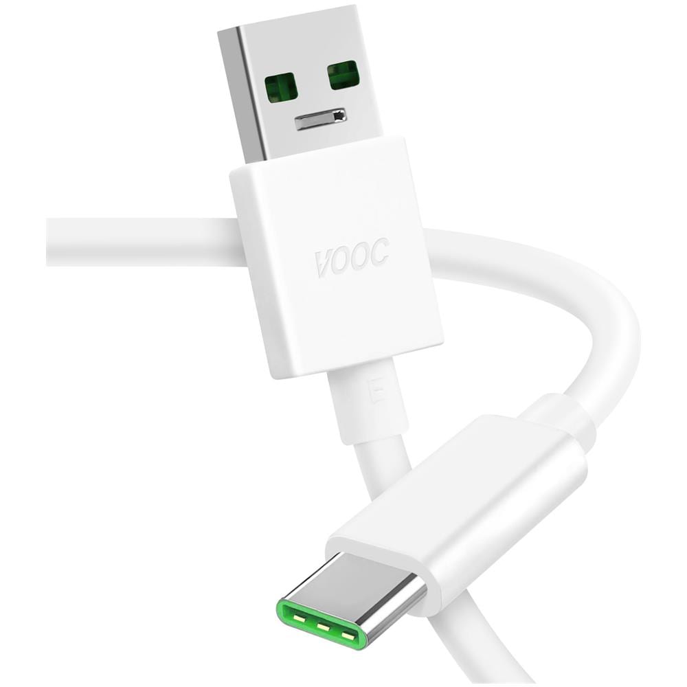 Cavo Da Usb A Usb-c Originale Oppo Dl129 Supervooc 65w Bianco 1 Metro - Foto 1