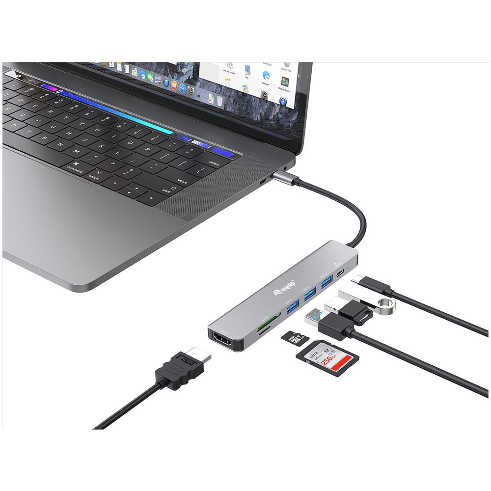 Dotato di HDMI Splitter 2.0 4 porte Ultra Slim 4K / 60Hz nero - Foto 2