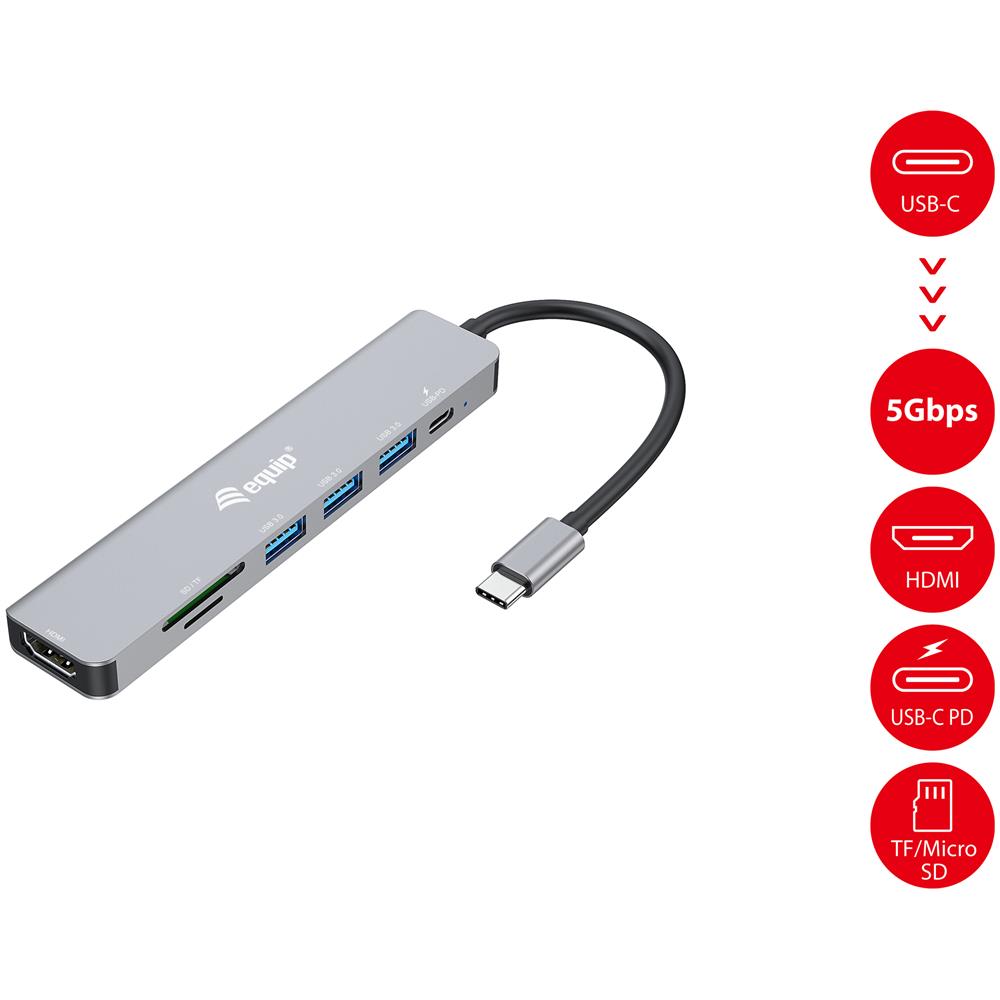 Dotato di HDMI Splitter 2.0 4 porte Ultra Slim 4K / 60Hz nero - Foto 5