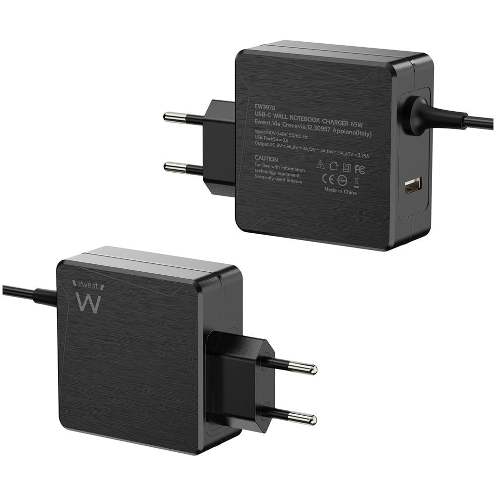 EW3978 Caricabatterie Per Dispositivi Mobili Computer Portatile Nero AC Ricarica Rapida Interno - Foto 2