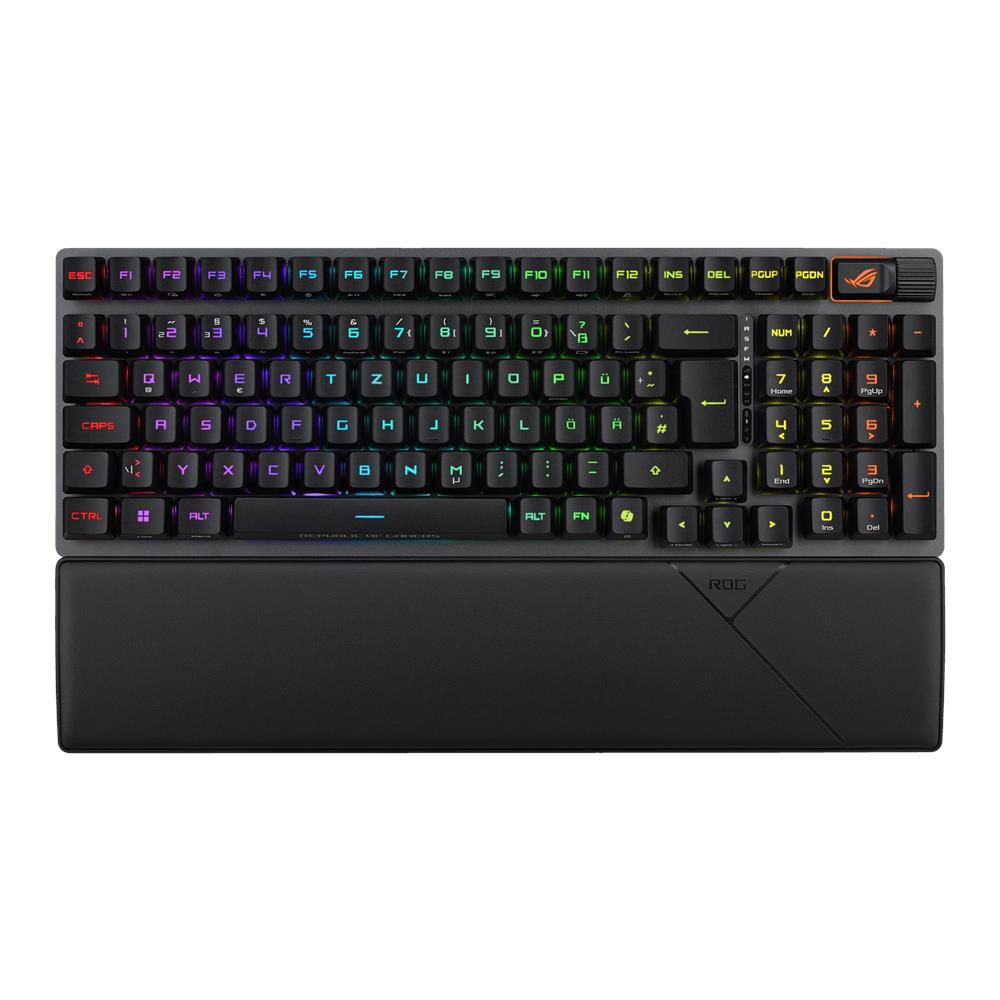 ROG Strix Scope II 96 RX Wireless tastiera Gaming USB + RF Wireless + Bluetooth Nero - Foto 1