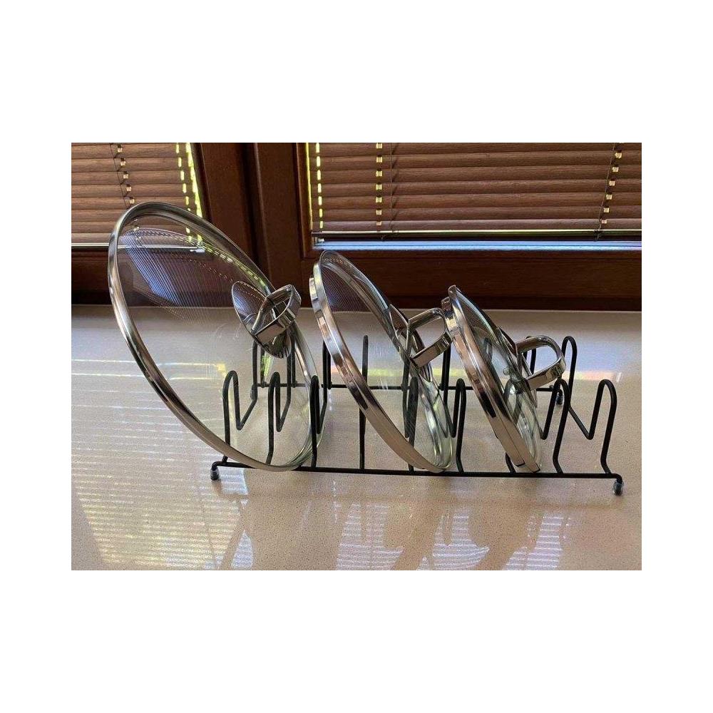 1702 Pratico supporto per organizer per coperchi per armadietti - Foto 3