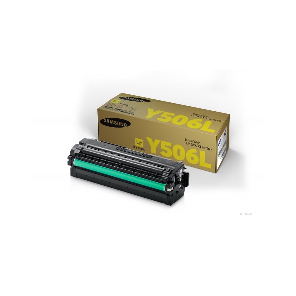 CLT-Y506L / ELS Toner Originale Giallo per Samsung CLP-680 Capacità 3500 Pagine - Foto 2