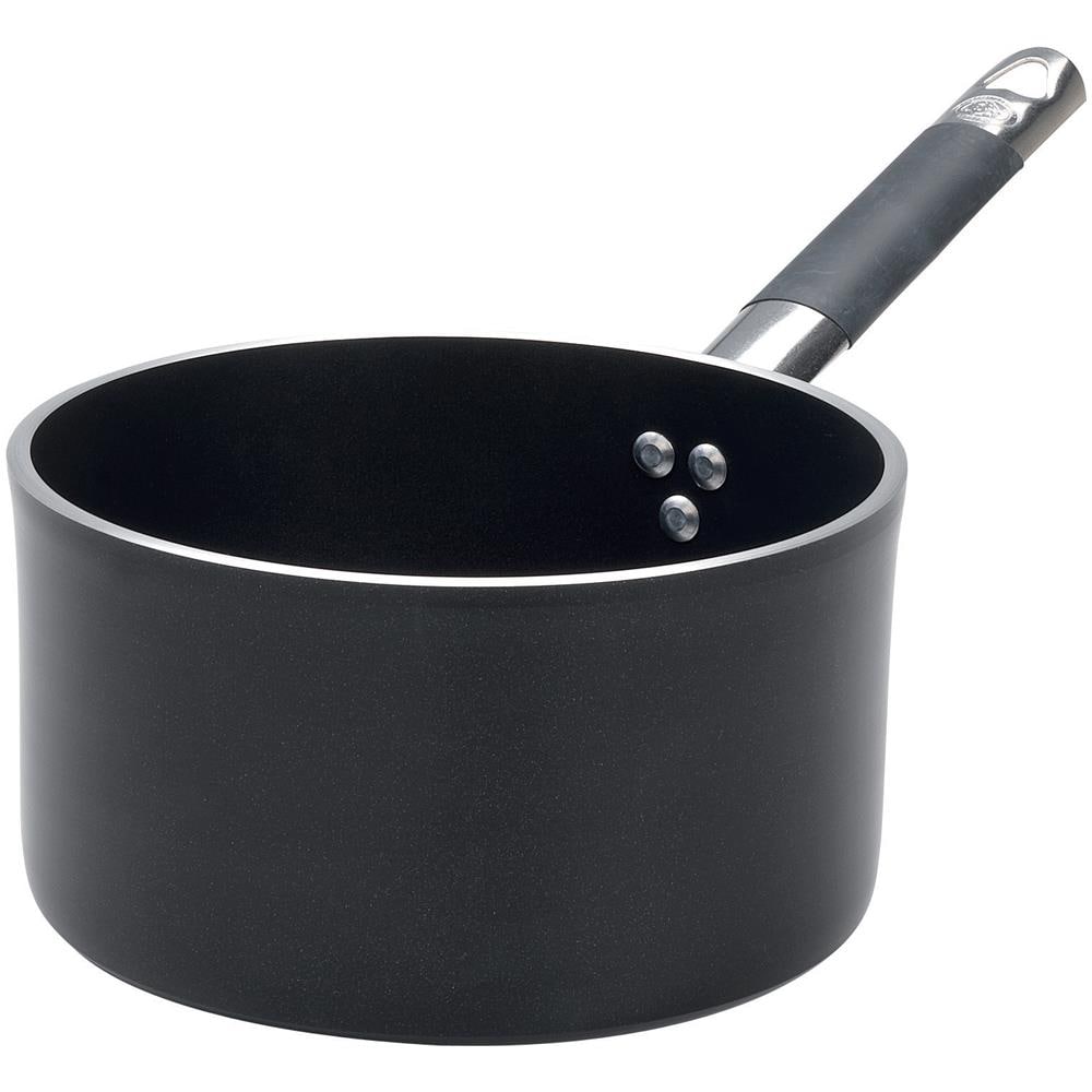 Casseruola 1 Manico Diametro 24 cm - Linea Al Black 5 mm - Foto 2