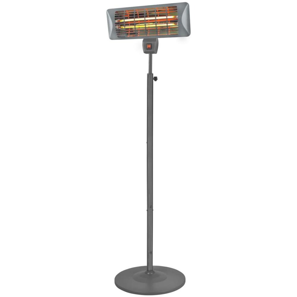 Riscaldatore Esterno Q-time 2000s 2000 W Grigio Scuro 334203 - Foto 2