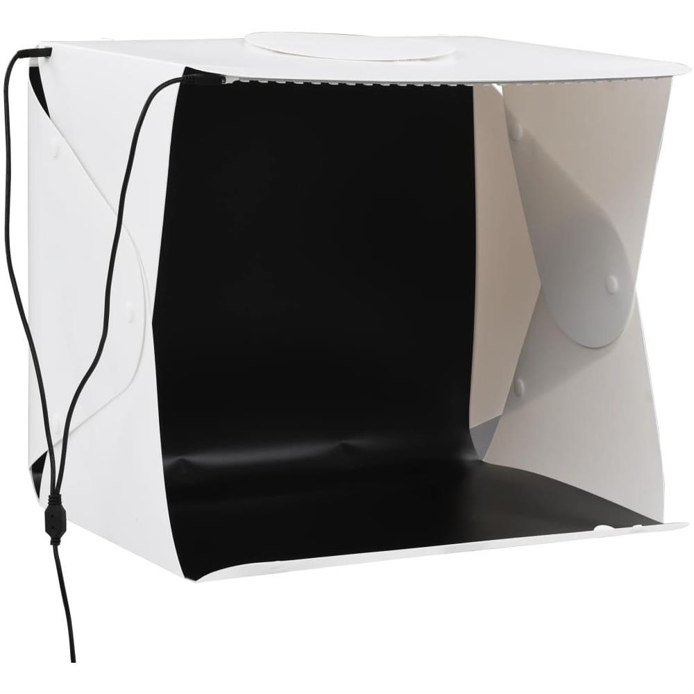 Light Box Per Studio Foto A Led 40x34x37 Cm In Plastica Bianco - Foto 2