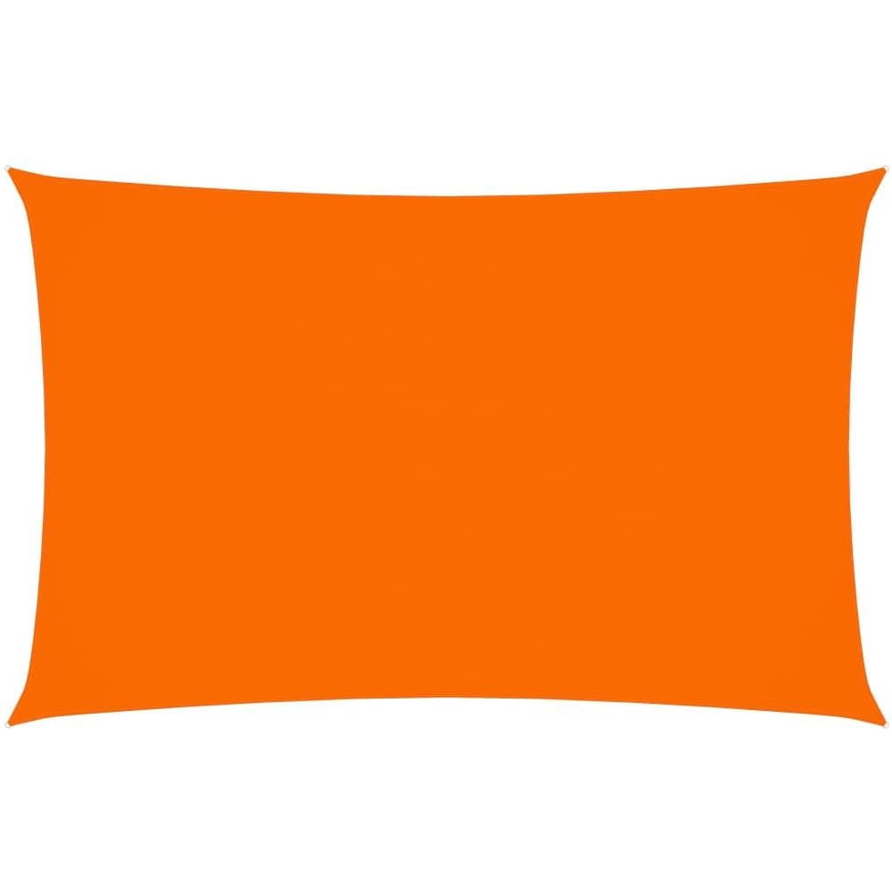 Parasole A Vela Oxford Rettangolare 3x6 M Arancione - Foto 1
