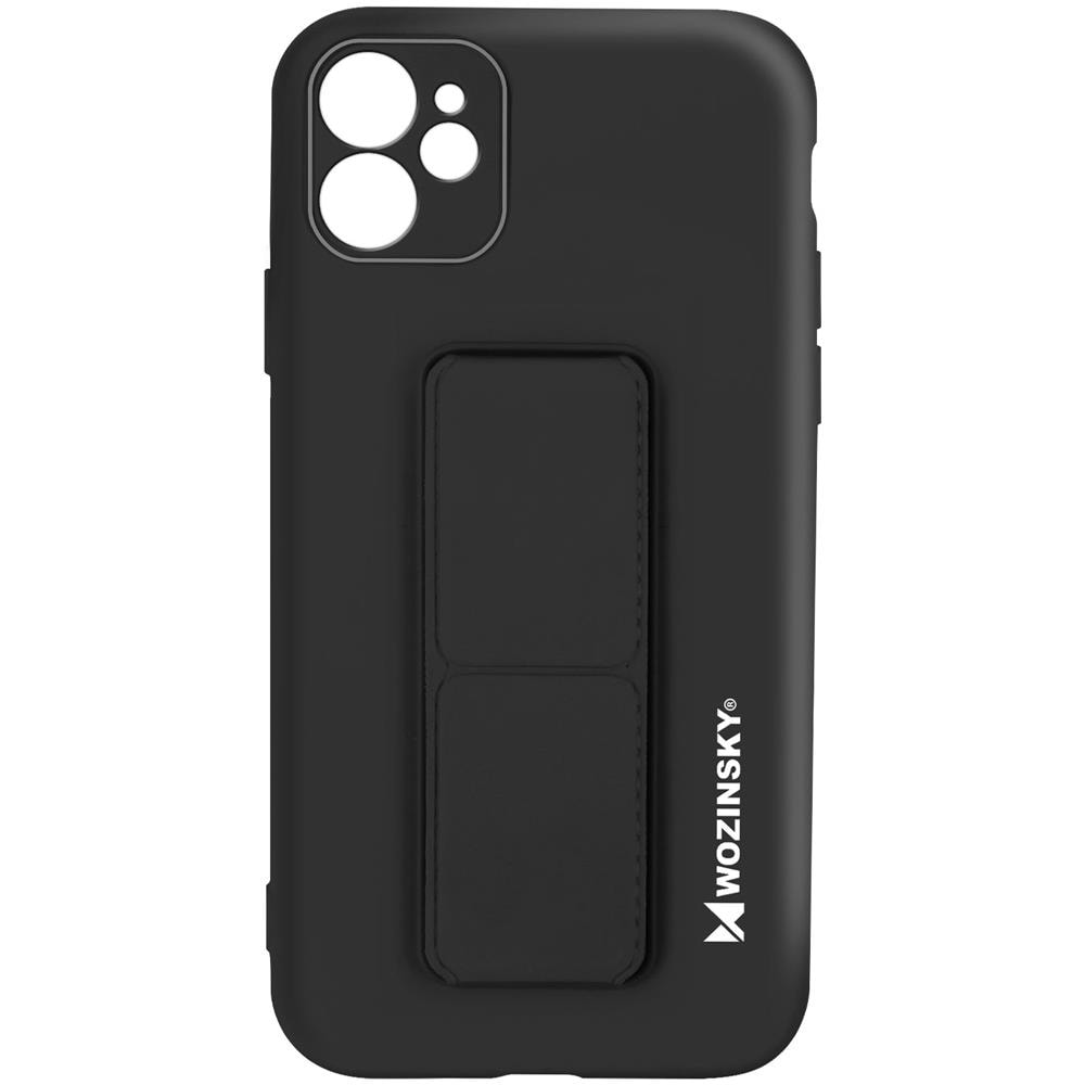 Cover Per Iphone 11 Cavalletto Pieghevole Magnetico Nera - Foto 1