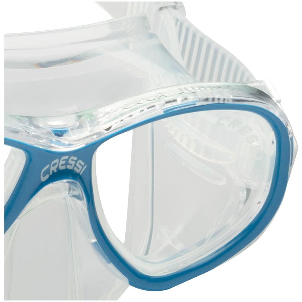 Maschera Perla Junior Trasparente Trasparente / blu - Foto 2