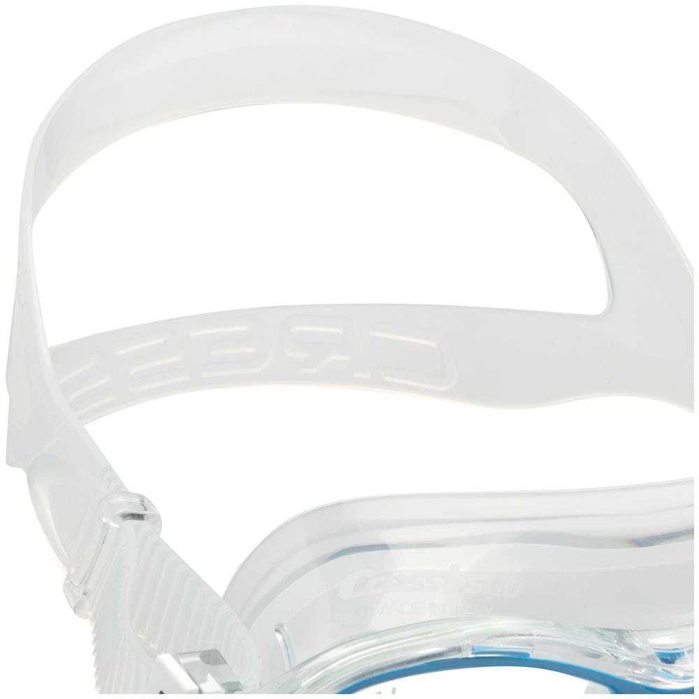 Maschera Perla Junior Trasparente Trasparente / blu - Foto 3