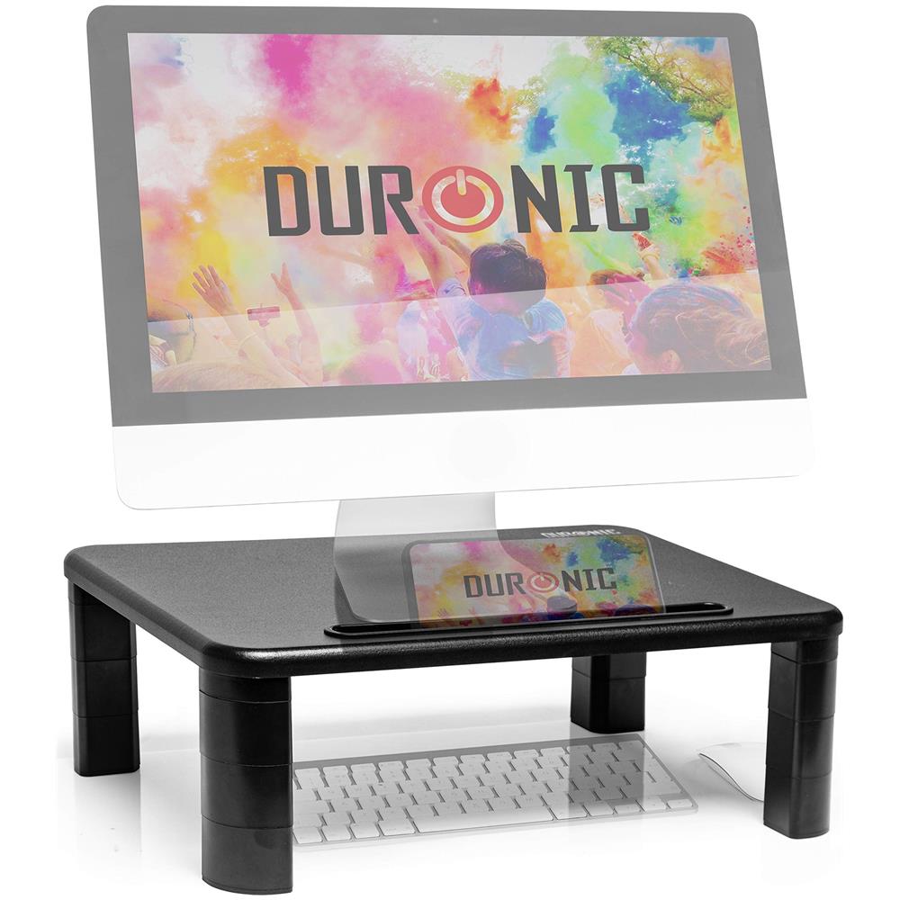 Riser DM055 per Schermo Laptop Altezza Regolabile Colore Nero  - Foto 1