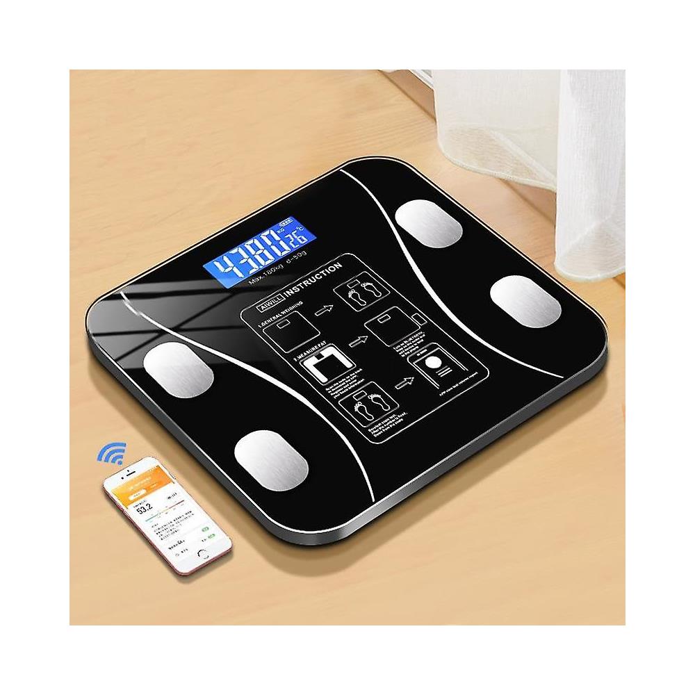 Bilancia Bluetooth Intelligente Con Analisi BMI E Grasso Corporeo – Precisione E Design Per La Tua Casa