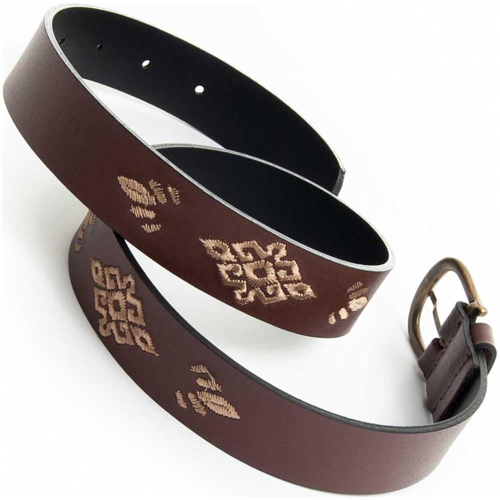 Purapiel Belts Bordbelt Marrone - Foto 1