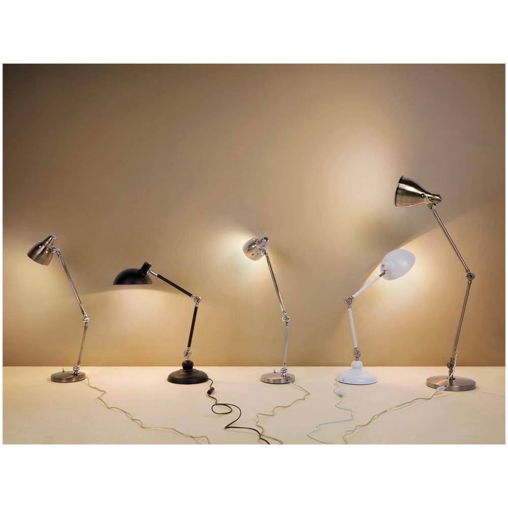 Lampada Da Tavolo Moderna In Colore Nero Opaco - Meramec - Foto 2