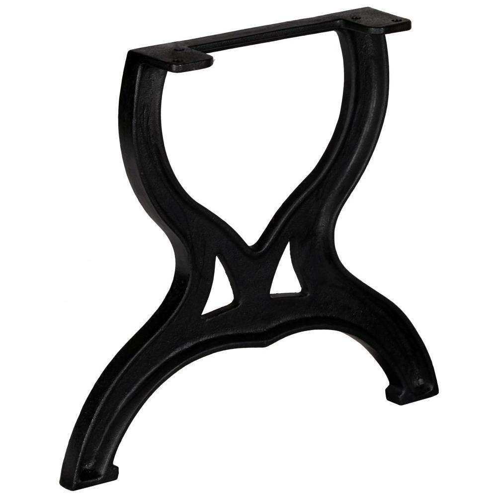 Gambe Per Tavolino Da Caffè 2 Pz A Forma Di X In Ghisa - Foto 2