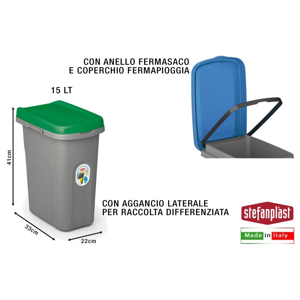 Pattumiera C / Cop. Verde Lt. 15 - Foto 1