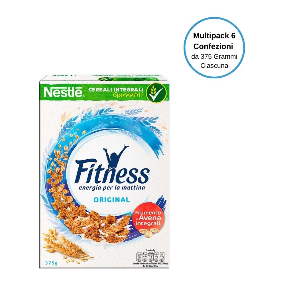 ' Fitness Original Cereali Fiocchi Di Frumento Integrale Multipack Da 6 Confezioni Da 375 Grammi Ciascuna - Foto 1