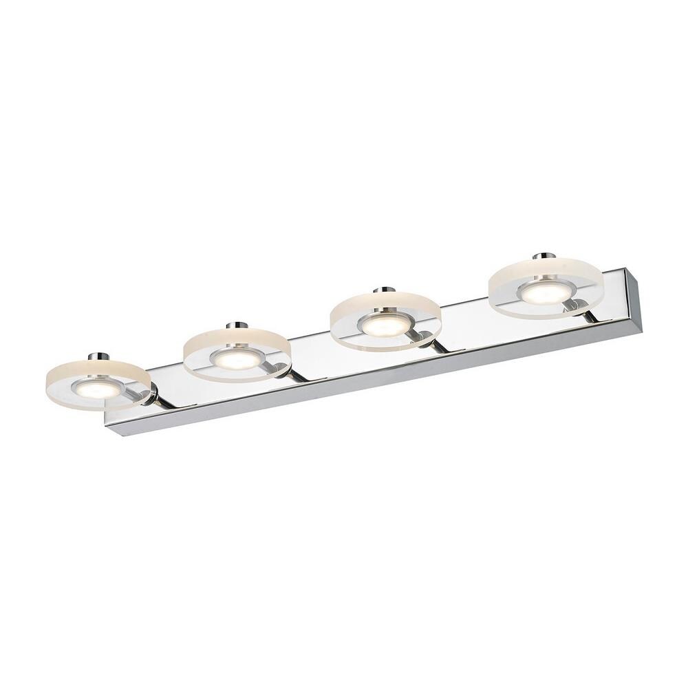 Applique Moderna A Led Cromo, Bianco Caldo 3000k 840lm - Foto 1